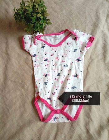 Bodies (12 mois) fille (sik&blue)