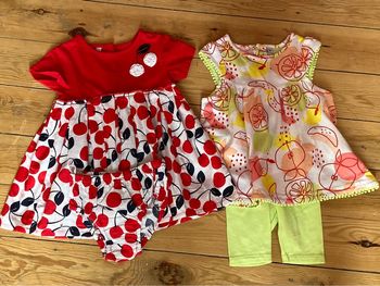 Lot de deux ensembles taille 68