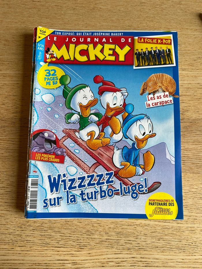 Lot de 6 Le journal de Mickey - photo numéro 3