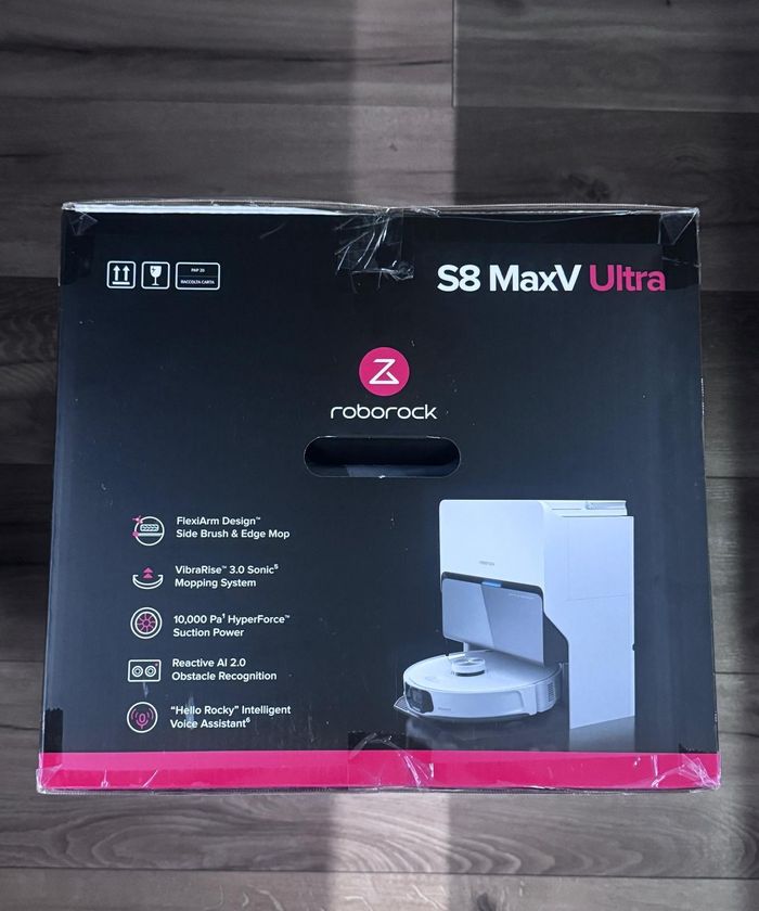 Roborock S8 MaxV Ultra Aspirateur robot avec fonction balayage, blanc - photo numéro 2