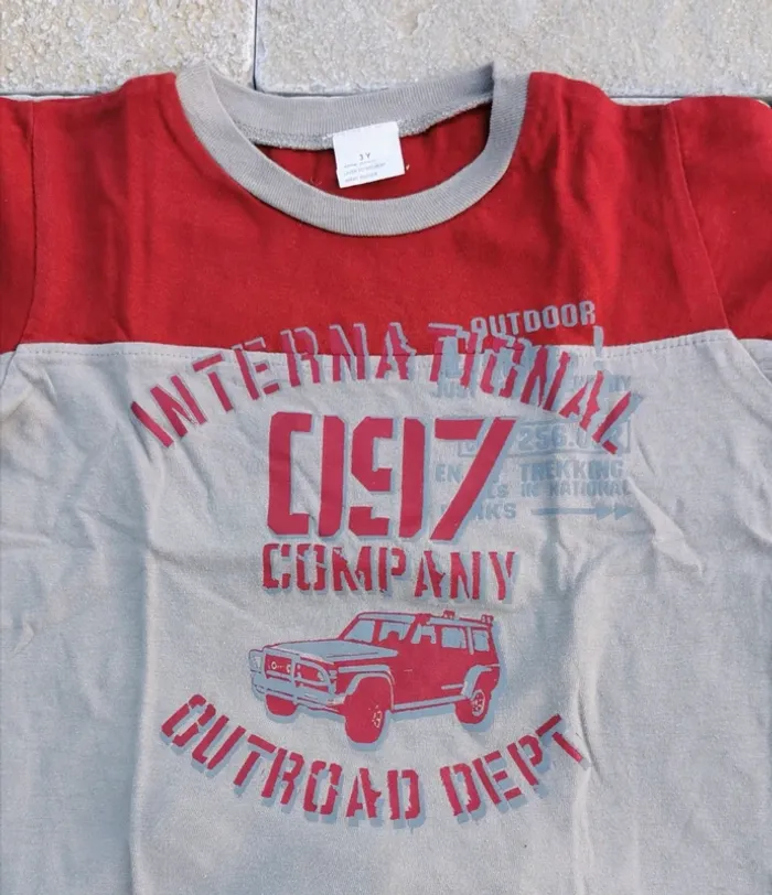 Pyjama short 3 ans voiture - photo numéro 2