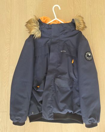 Parka chaude et imperméable pour enfants 14/15 ans marque decathlon 