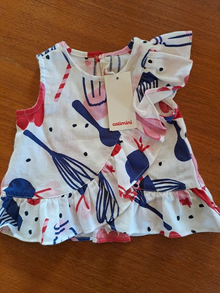 Blouse à motifs - photo numéro 1
