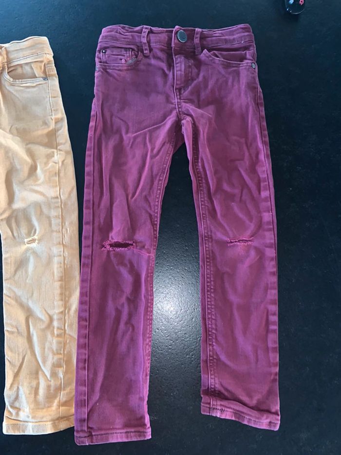 Lot 2 jean slim fit ikks 6 ans - photo numéro 2