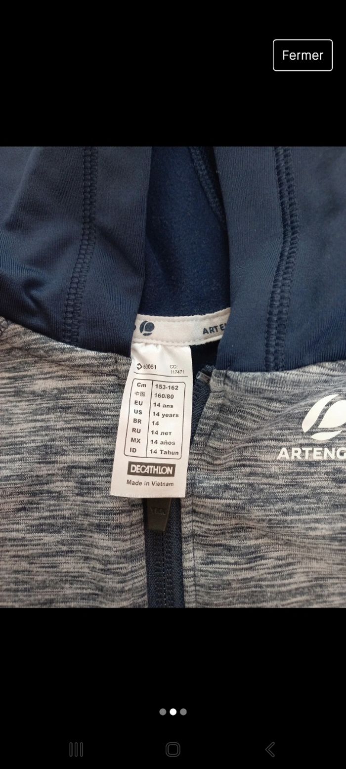 Veste artengo - photo numéro 3