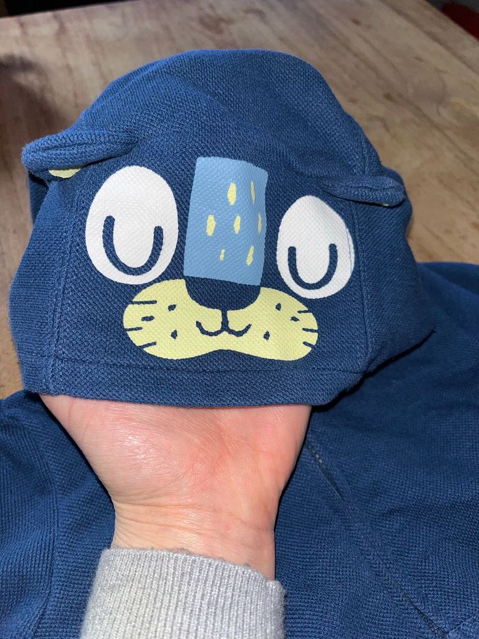 Gilet capuche garçon 18M - photo numéro 2