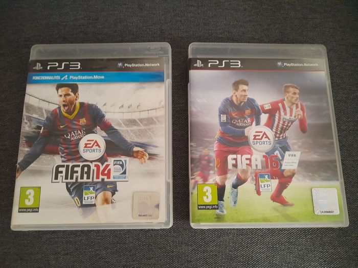 Lot de 2 jeux PS3