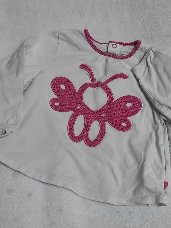 T-shirt Manche Longue - 18 Mois - Fille