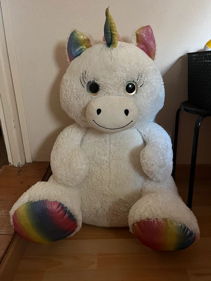 Peluche licorne xxl