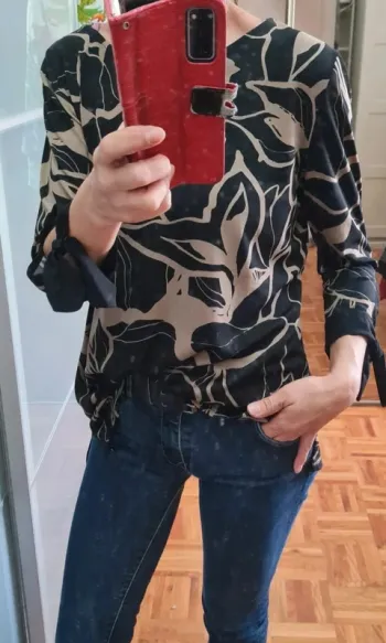 Blouse manche 3/4 T38