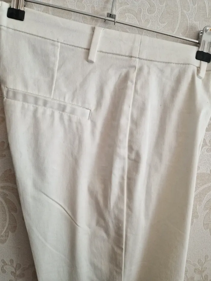 Pantalon blanc H&M - photo numéro 2
