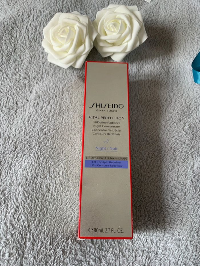 Concentré nuit éclat Shiseido Vital Perfection