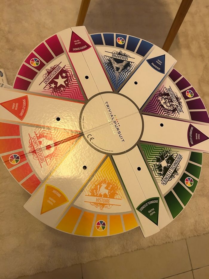 Jeu de société Trivial Pursuit années 2000 - photo numéro 2