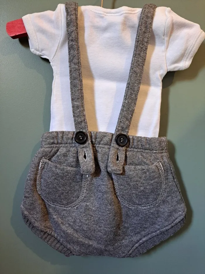 Ensemble garçon - Petit Bateau - 1 mois - photo numéro 3