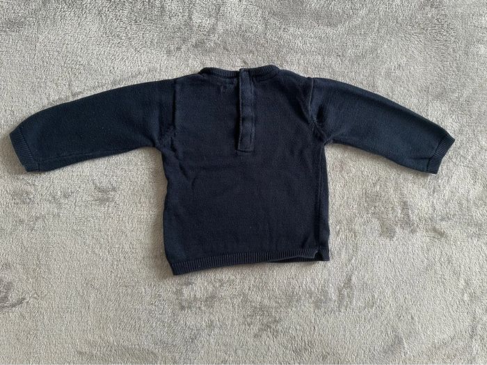 Pull col V garçon - 6 mois - Kiabi - photo numéro 3