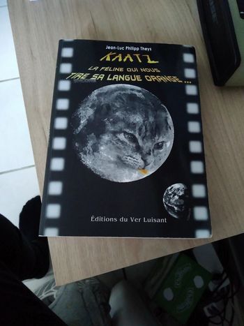 Kaatz la féline qui nous tire sa langue