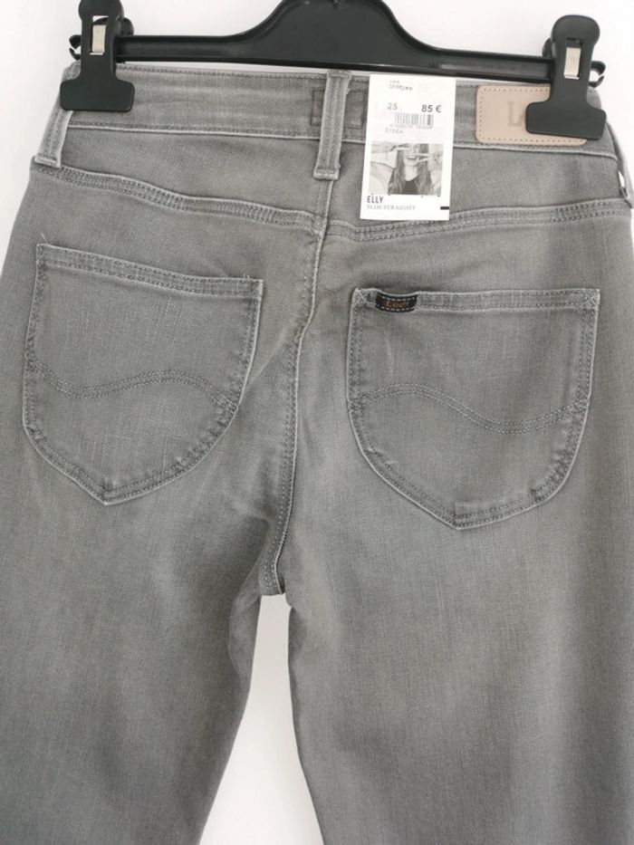 Jean slim Straight gris ELLY Lee Cooper W25 L33 Taille 34/36 - photo numéro 5