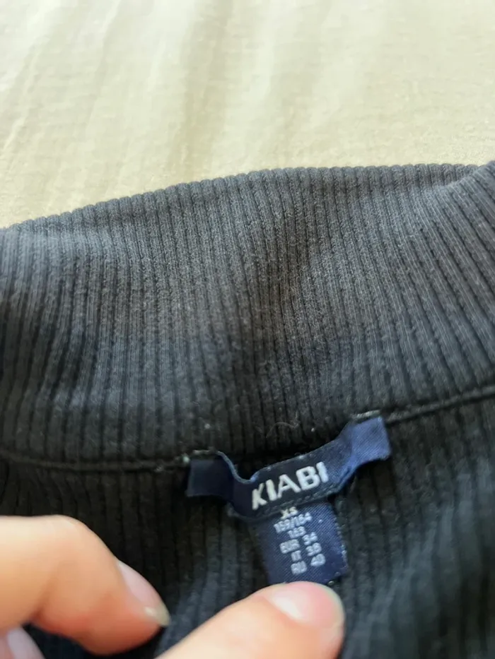 Polo noir Kiabi - photo numéro 3