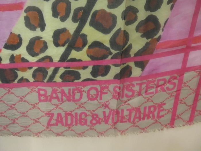 Grand foulard zadig&voltaire Kerry band of sisters - photo numéro 2