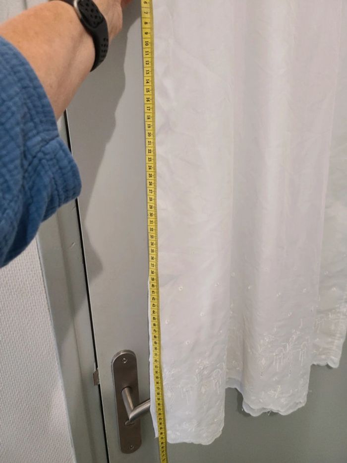 Vieille chemise de nuit tissu très léger vintage - photo numéro 6