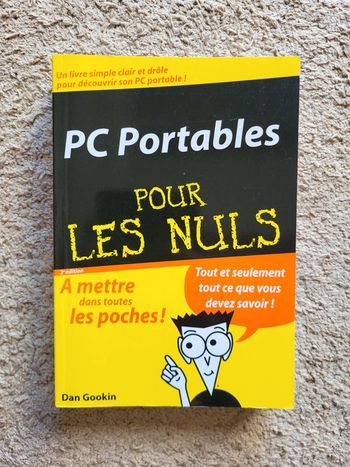 Livre PC Portables pour les Nuls – 2ᵉ édition - Comme neuf