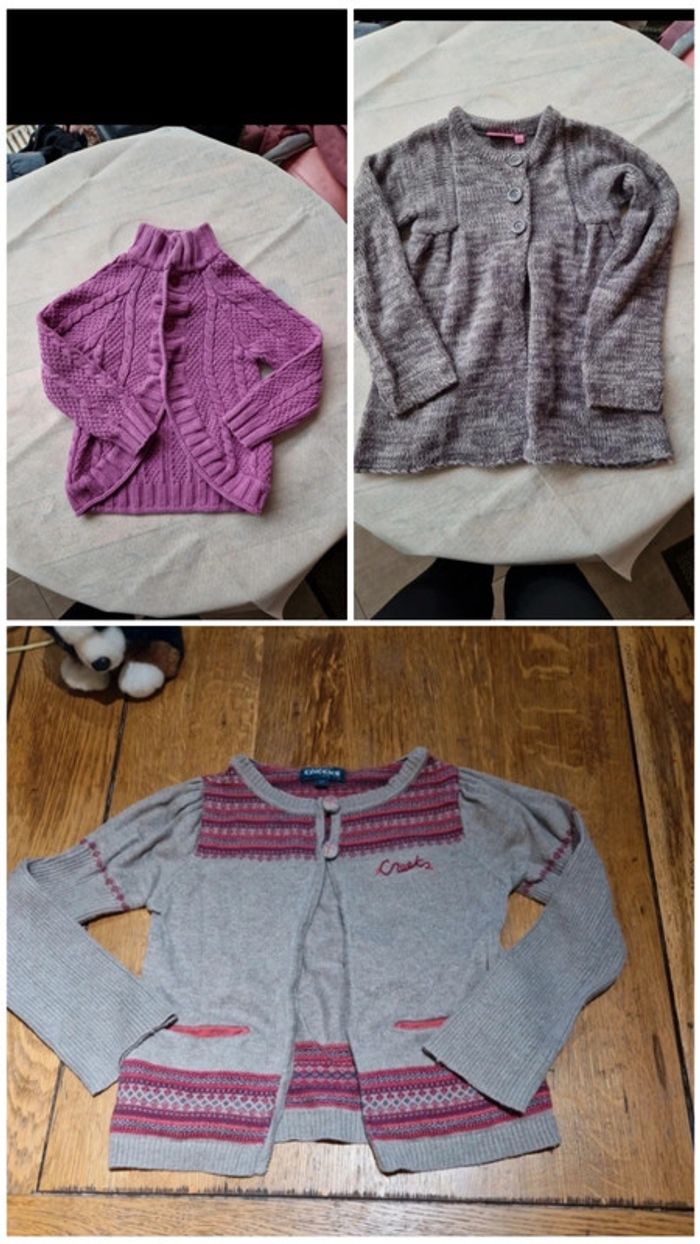 Lot gilets