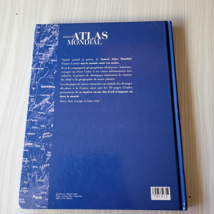 Nouvel Atlas mondial de France Loisirs en excellent état - photo numéro 2