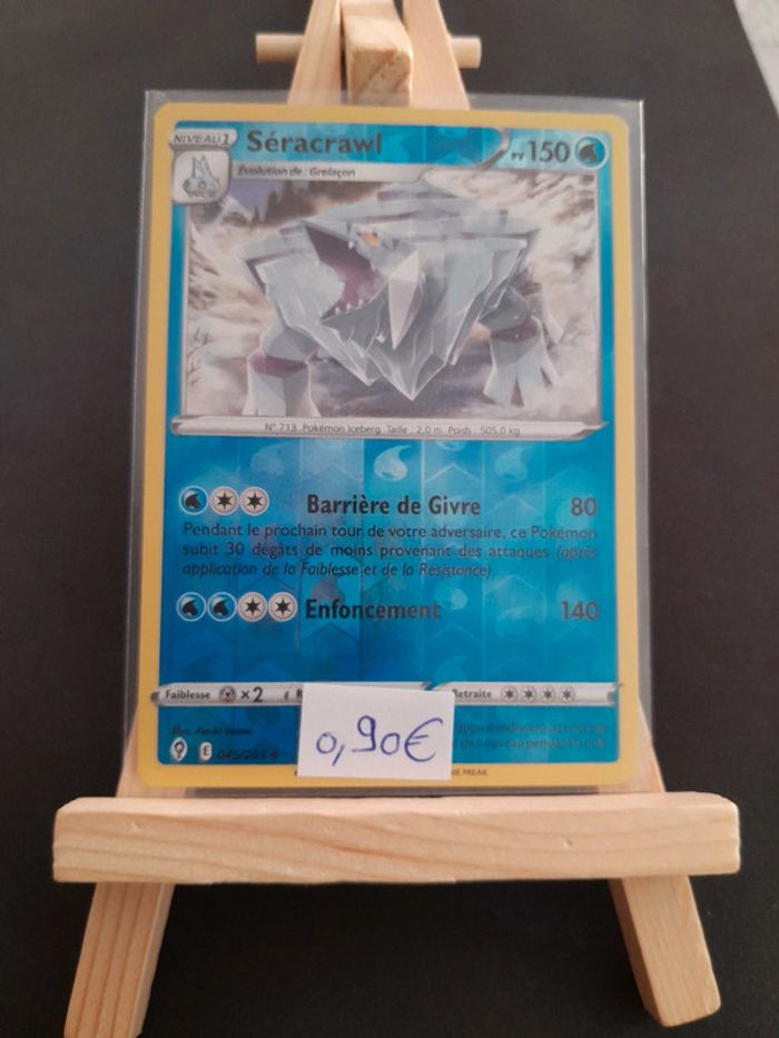 Carte Pokémon Séracrawl Reverse 45/203