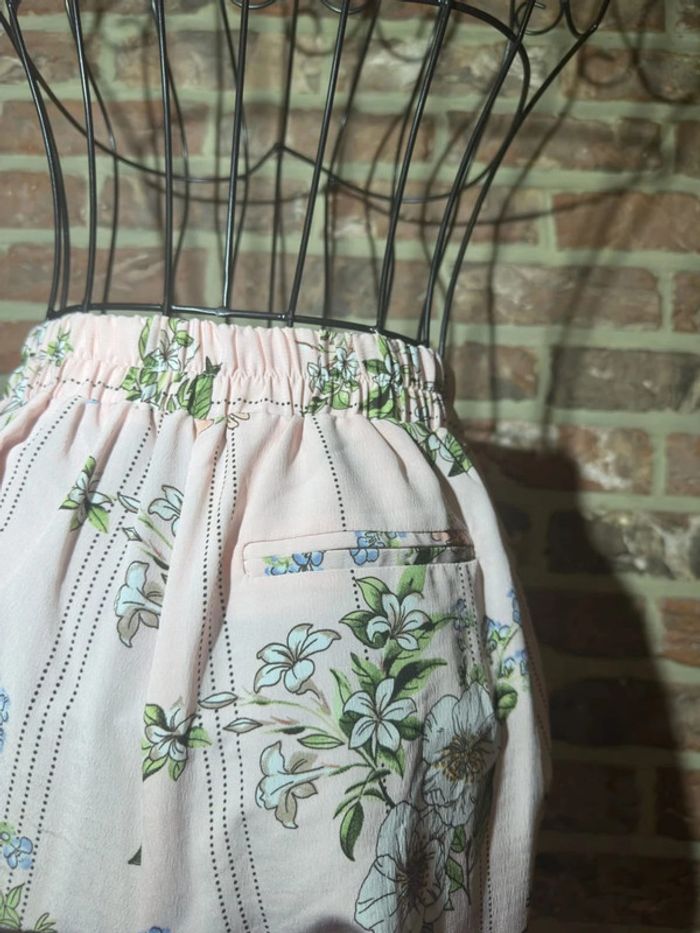 Pantalon rose clair fleuri Primark Taille XXS / 32 - photo numéro 11