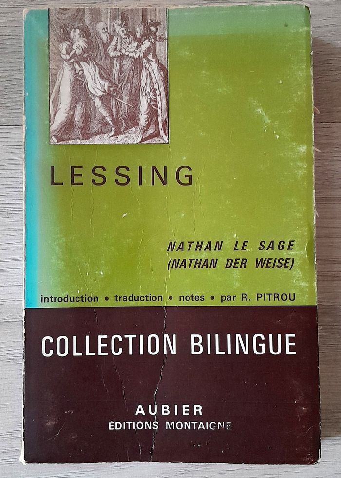Lessing Nathan le sage ( nathan der weise) collection bilingue