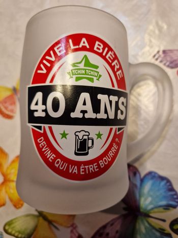 Verre anniversaire