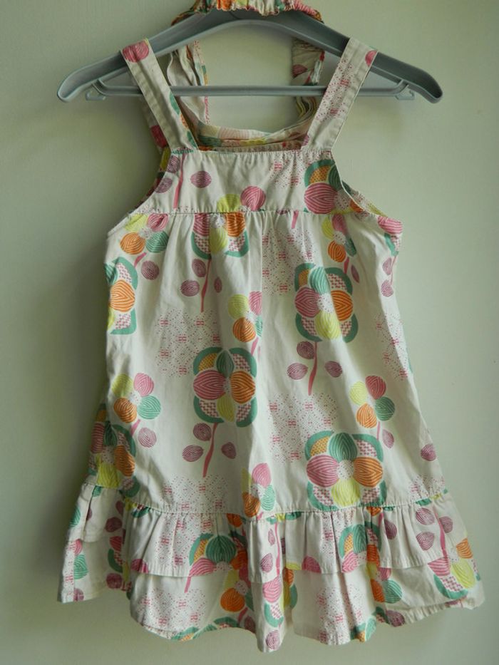 Robe d'été + bandeau assorti T 4 ans "La Redoute" - photo numéro 4