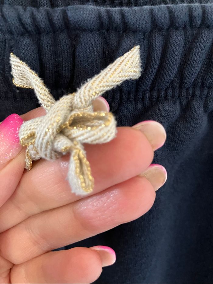 Pantalon de jogging bleu marine fille 8 ans Kiabi - photo numéro 3