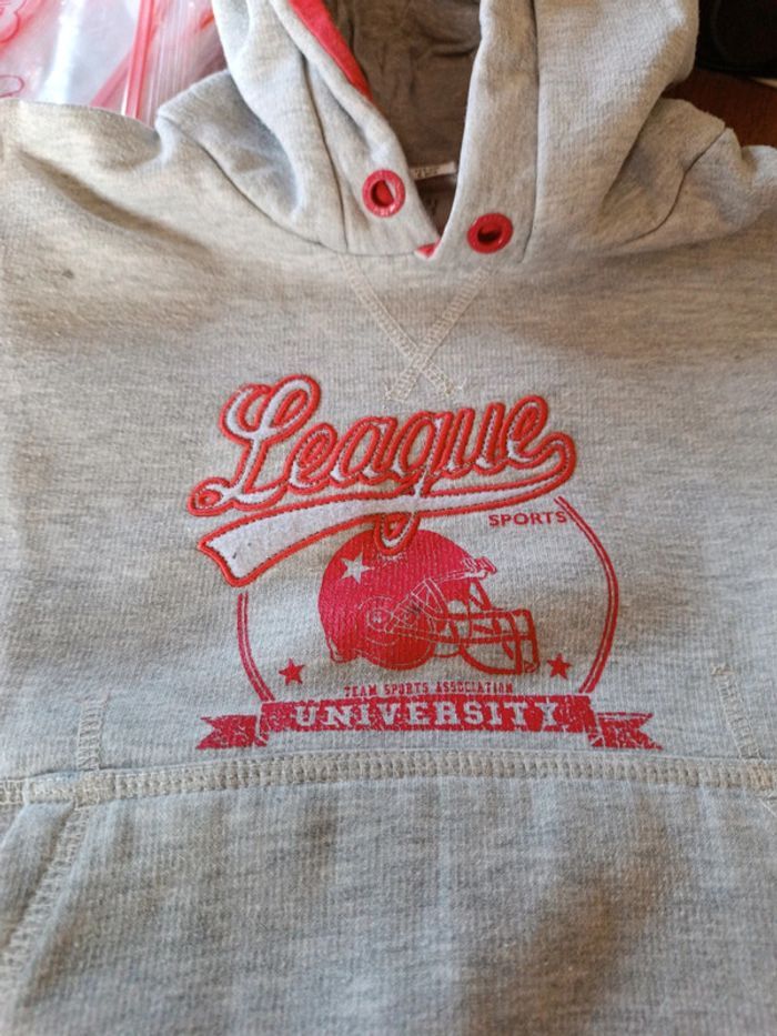 Sweat à capuche Vertbaudet 6A - photo numéro 3