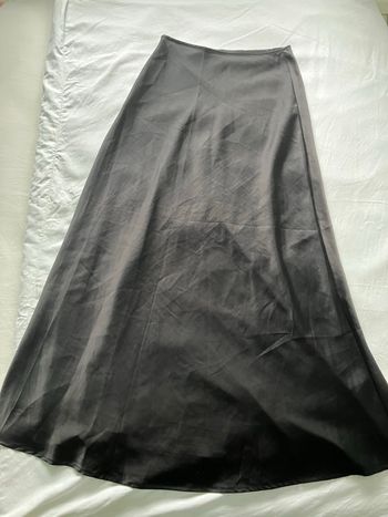 Jupe longue satiné