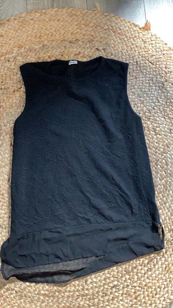 Débardeur noir pimkie