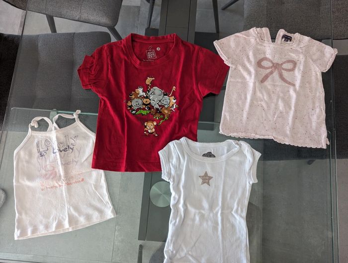 Lot t-shirt 2 ans