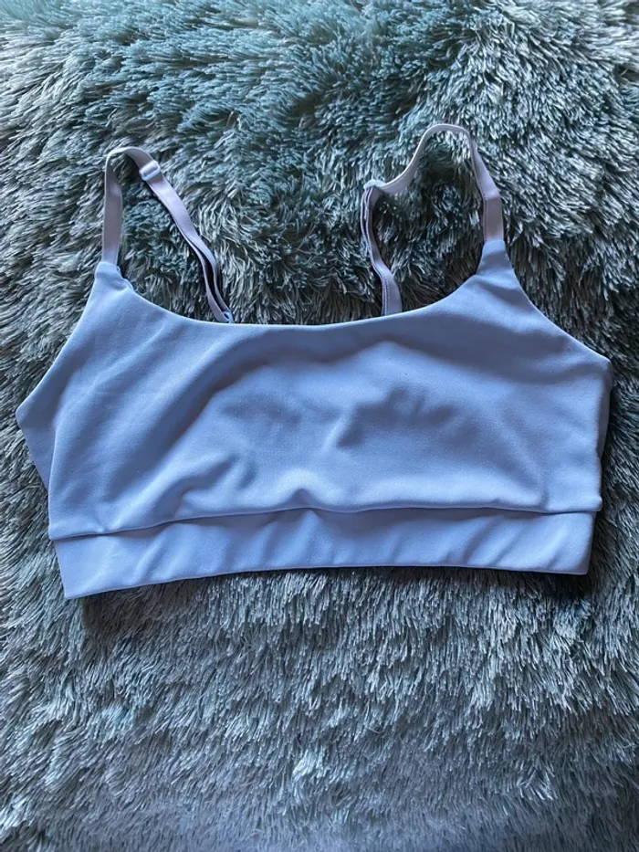 Brassière bleue ciel Coton - photo numéro 7