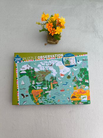 Puzzle observation Djeco 200 pièces