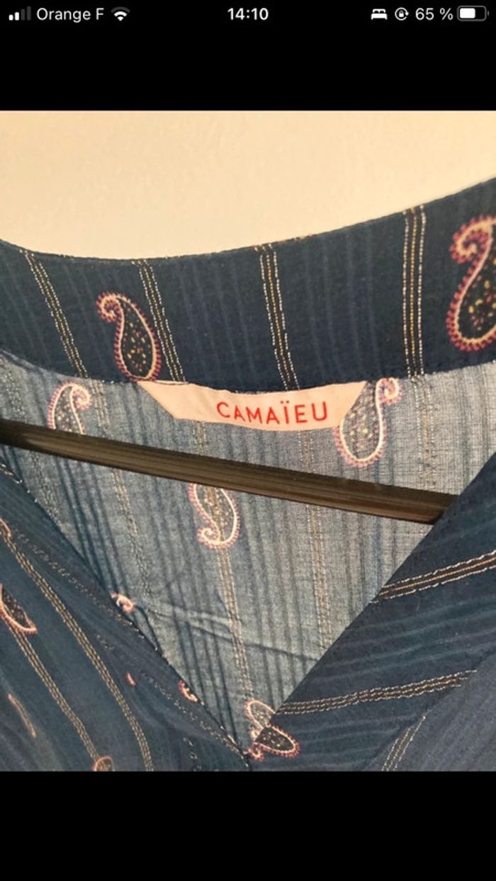 Robe été bleue camaïeu - photo numéro 2