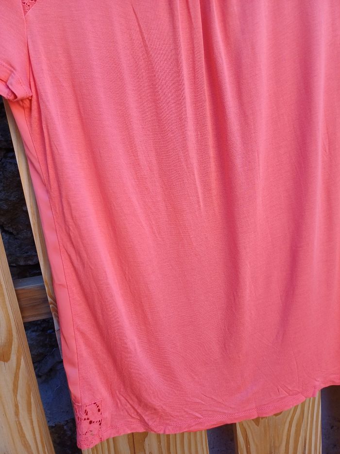 Jolie blouse à manches corail Esprit - photo numéro 7