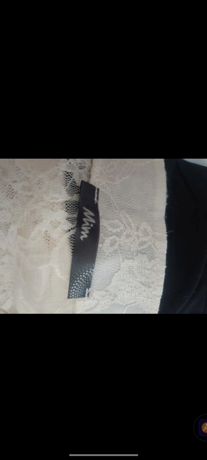 Blouse noire et blanche - photo numéro 2