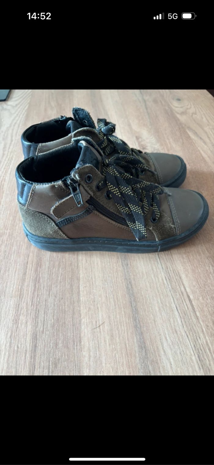 Chaussures montantes en cuir Norvik - photo numéro 3