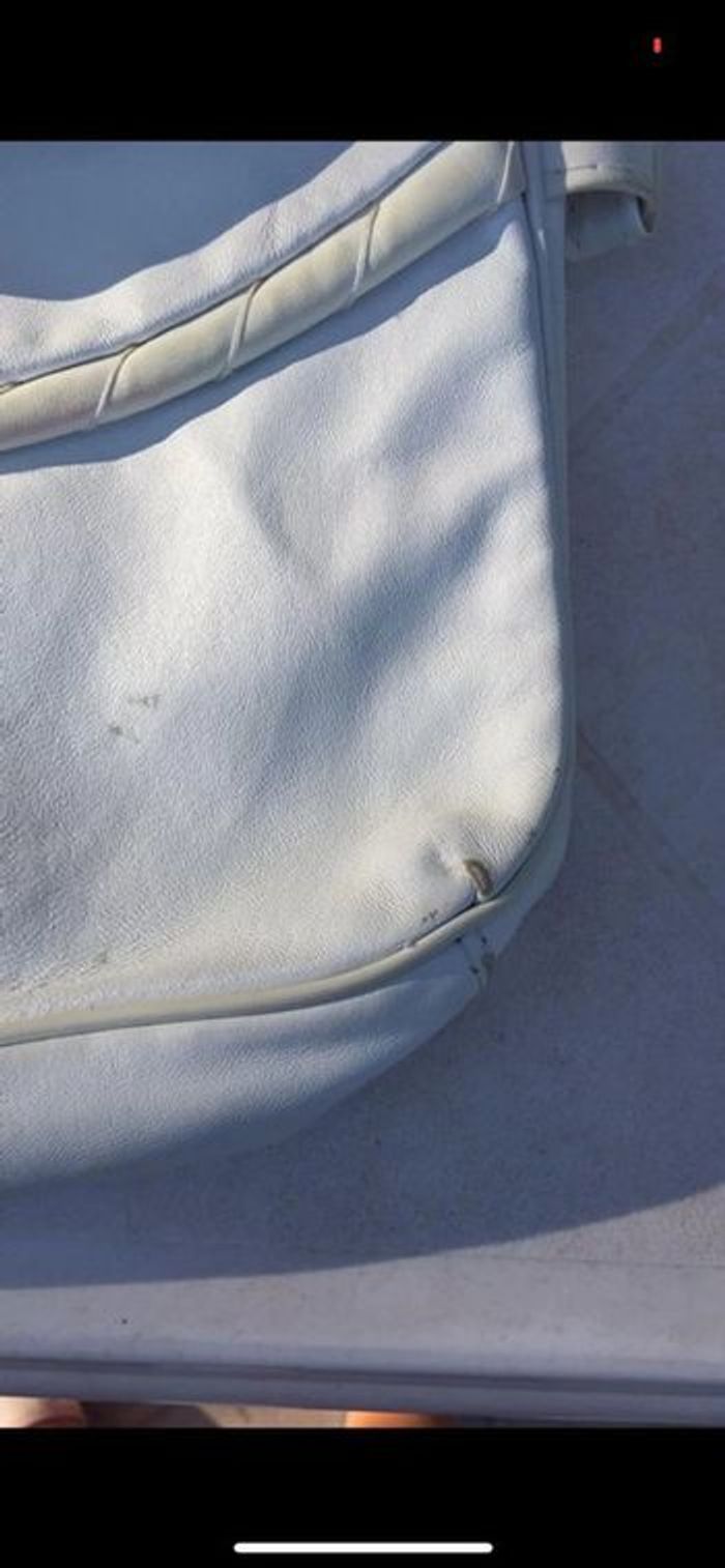 sac blanc vintage - photo numéro 4