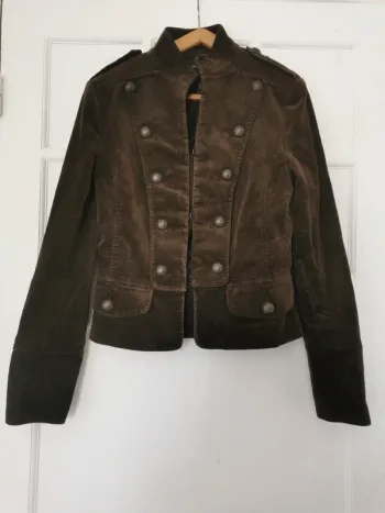 Veste Zara mode en velours