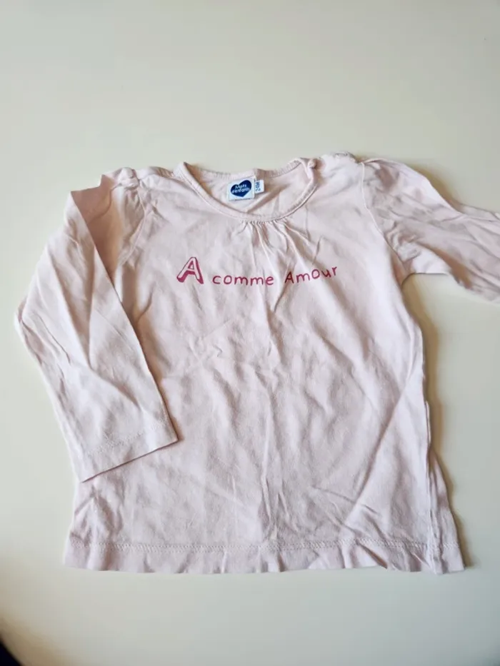 T-shirt mots d'enfants