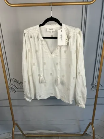 Blouse écru Ba&sh T.0 / XS neuve