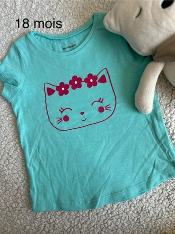 T shirt fille 18 mois