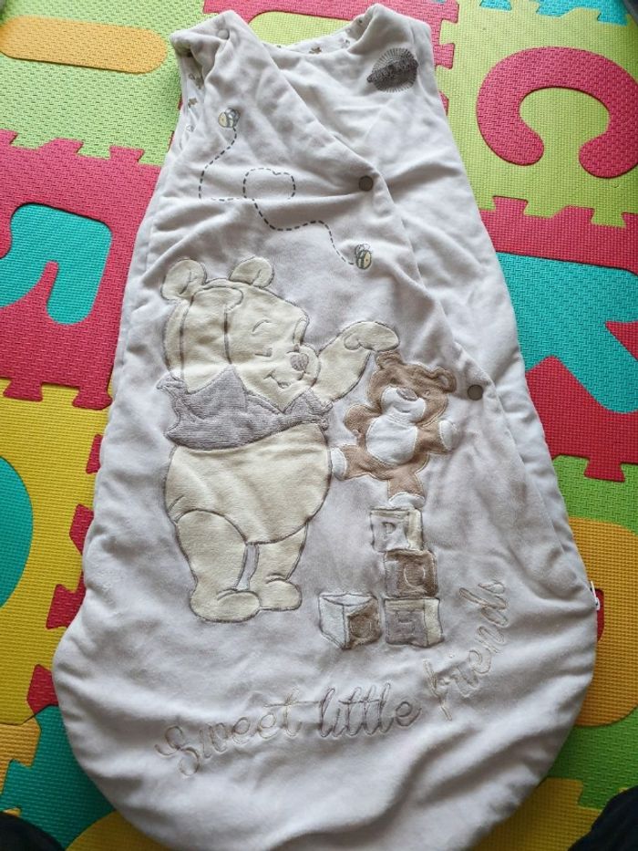 Lot vêtements hiver bébé 6 mois gigoteuse pyjama Winnie l'ourson - photo numéro 2
