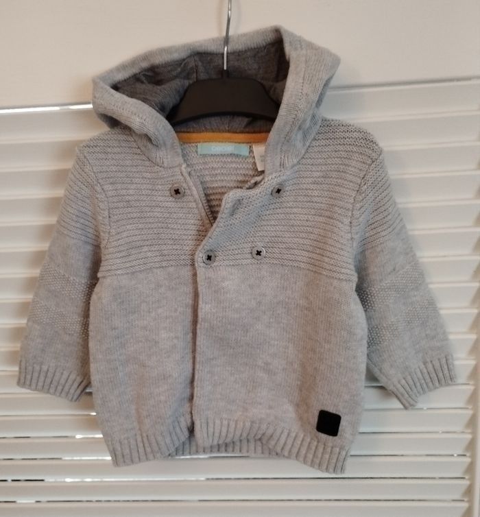 Veste en tricot Obaibi 6 / 9 mois